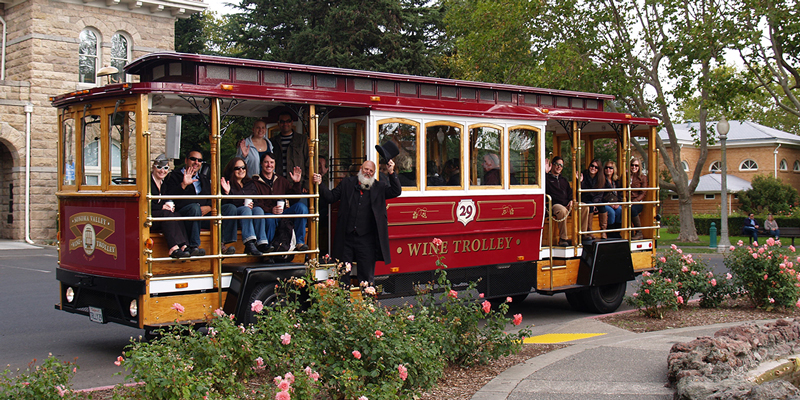 Sonoma Wine Trolley Tour- $99 per person