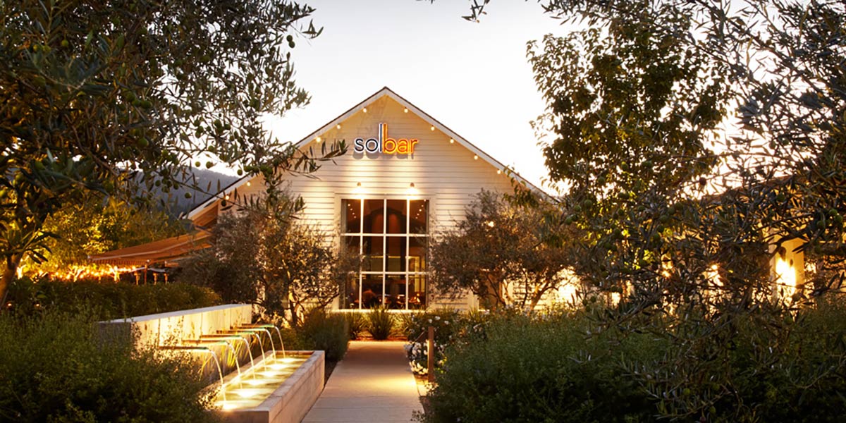 Solbar Solage, an Auberge Resort Calistoga, CA