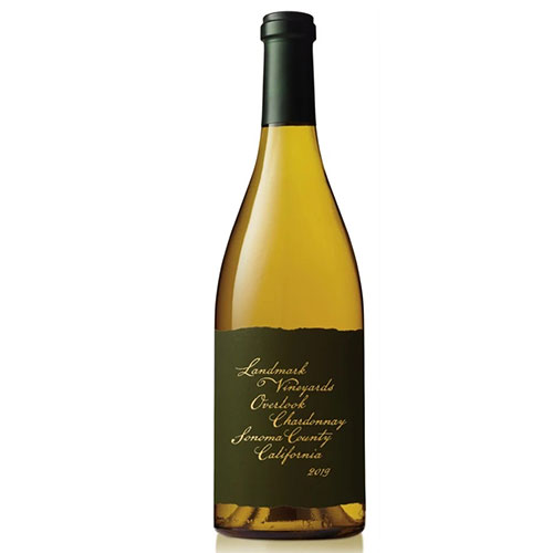 bottle of Chardonnay wine, Landmark Vineyards