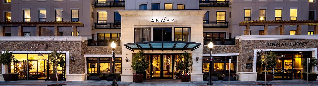 outdoor view of entrance at Andaz Napa