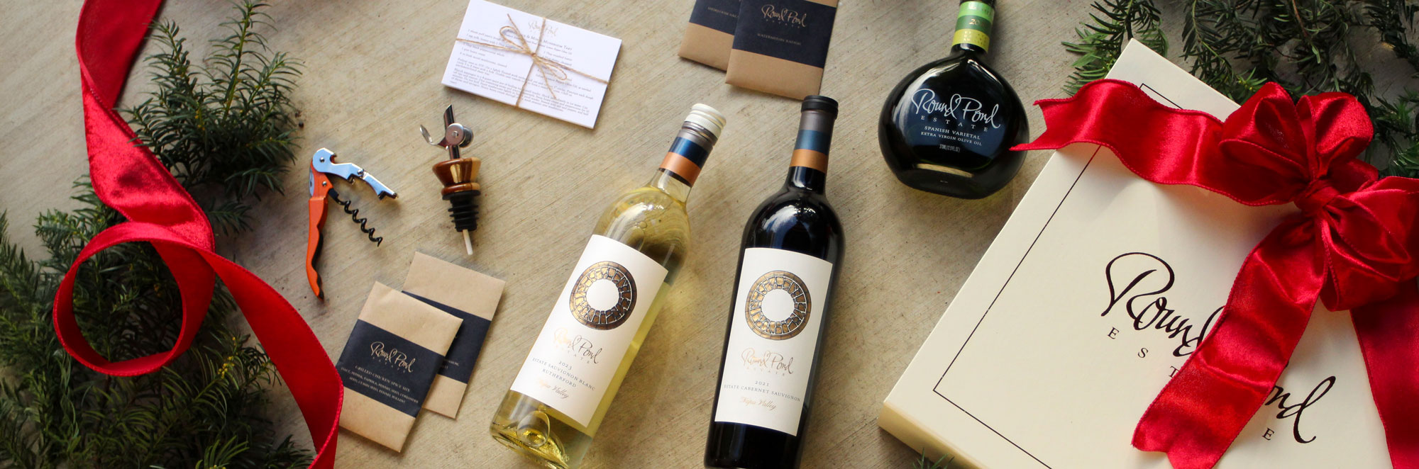 corporate gifts - wine, wrapped box