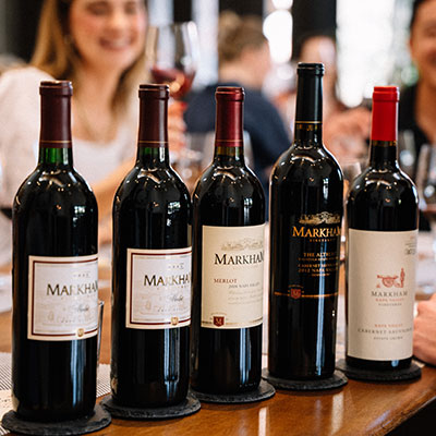Markham Vineyards wine tasting