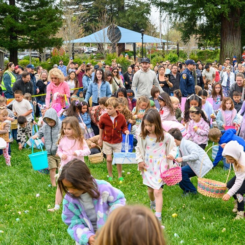 Egg Hunt at Yountville Community Park
