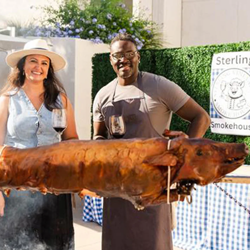 BBQ at Sterling Vineyards
