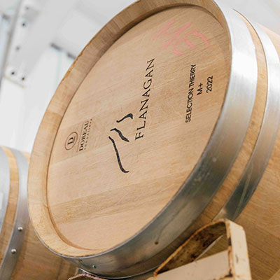 Behind the scenes Estate Tour at Flanagan Wines