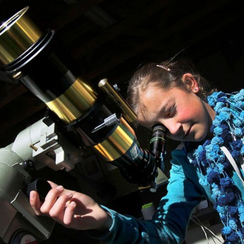 Talking about Perseids at Robert Ferguson Obervatory